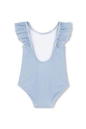 blue polyamide swimsuit CHLOE' KIDS | C20521N48